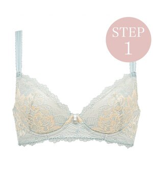  【BRADELIS New York】ウェンディステップ１ブラ23S3　ふんわり包んでナチュラルなシルエットを作る補正ブラ