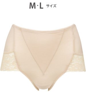  【美ショーツ】 はきこみ丈ふかめ おなか押さえ設計 オーガニックコットン混素材(本体) レディース PPG185 /ワコール