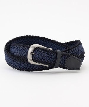  【キングサイズ・イタリア素材・ストレッチ・日本製】メランジヘリンボーンベルト