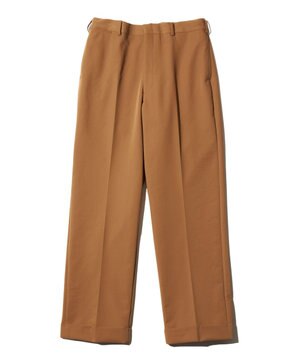 【J.PRESS ORIGINALS】2WAY STRETCH POLYESTRE PIQUE NEW PIPED STEM TROUSERS / JAPAN MADE