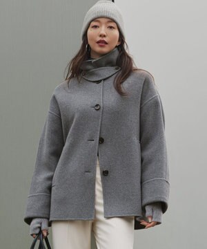  【VERY掲載】MANTECOPure リバー ステンカラーコート