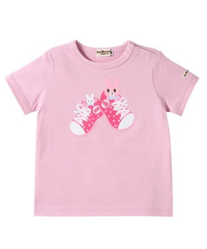  【80-120cm】プリント 半袖Tシャツ