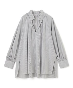  ギャザーオーバーブラウス