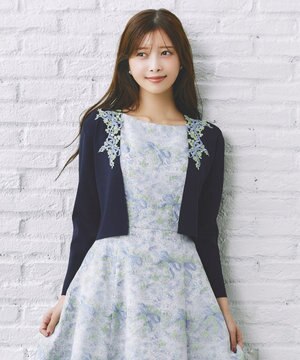  【キャンセル分販売！】【洗える】FLORAL MELODY ボレロ