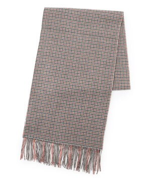  リバーシブルカシミヤ チェックマフラー