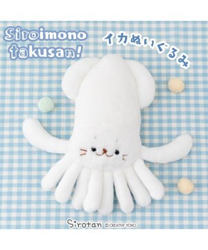  しろたん 白いものたくさんシリーズ 《イカ》 店舗限定