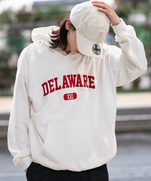  【ユニセックス着用ITEM/SMLサイズ展開】グラフィックロゴプルパーカー