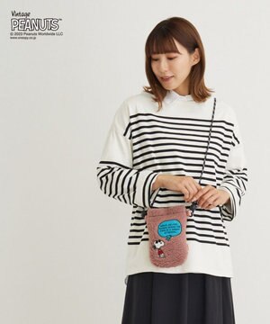  8346【スヌーピー】IP.ベビールー.ボア.ピーナッツ-8T