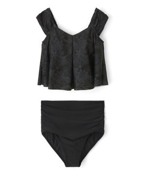  プリントワンピ見えビキニ　9M・11L　【San-ai Resort（サンアイリゾート）】