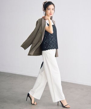  レースコンビ Tシャツ