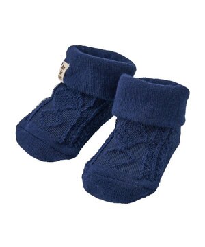  【9-11cm】 ベビーソックス　アーガイル柄