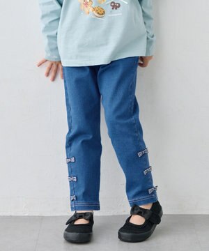  【ときめきストレッチ】サイドリボン パンツ