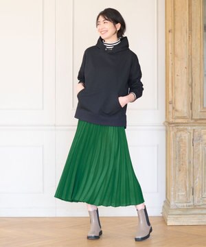  【14色展開/洗える】ウーリッシュ プリーツスカート