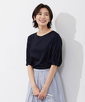  コットンリブ タックスリーブ カットソー