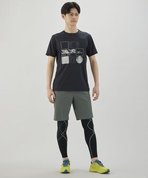 【MEN】 CW-X スポーツタイツ 股関節・ひざサポート エキスパートモデル3.0 CW-X独自のテーピング原理で着地の衝撃からひざを守る HXO499 /ワコール