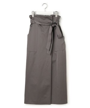  【GOLD LABEL】コンパクトコットン ラップスカート