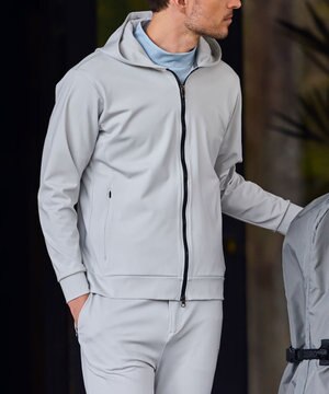  【撥水・抗菌防臭】 エレガントスウェットフーディー ZHG-M5S2a 82944