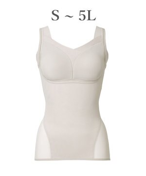  【Yukine inc. 】ゆきねえモアソフト快適フルカップブラキャミ25 接触冷感 速乾 快適補整 ノンワイヤー ブラトップ カップ付きインナー
