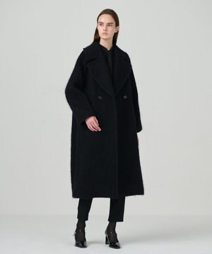  シャギーロングコート