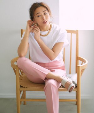 【ONWARD MAG】ボリュームコットン フレンチスリーブ TEE