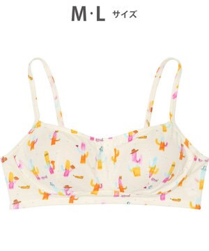  ノンワイヤーブラ　パッドつき　綿混　伸縮性がよい　ペアショーツあり　/ワコール　UBX552