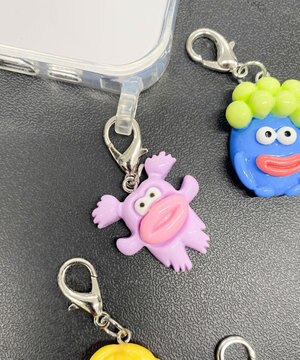  ヘンテコモンスターミニキーホルダー