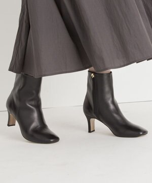 レザーショート ブーツ