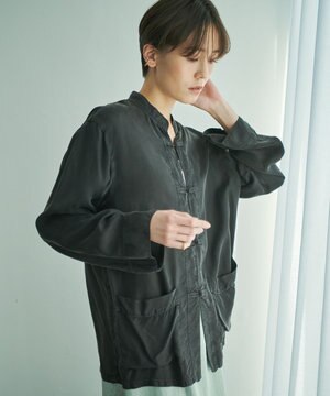 【洗える】ガーメントダイチャイナジャケット