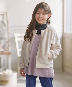  【150-160㎝】スノーフラワー ブルゾン