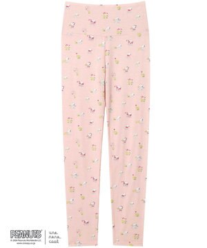  【スヌーピー】PEANUTS × une nana cool ハラマキ付きレギンス SNOOPY