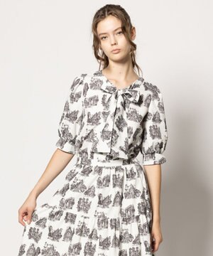  【消臭・洗える】ICONS OF DREAM ブラウス