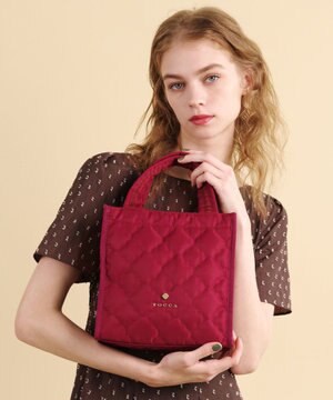  CHECKER CLOVER QUILTMINIBAG キルトミニバッグ