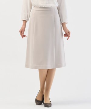  【セットアップ対応・洗える】セラテリーダブルクロス フレアー スカート