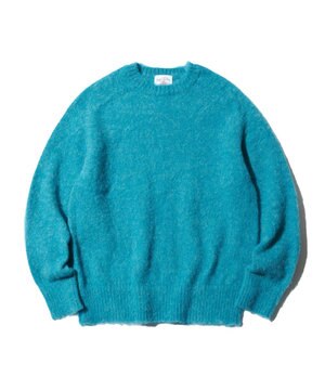  【J.PRESS ORIGINALS】SHETLAND WOOL SHAGGY KNIT / JAPAN MADE