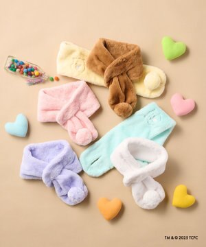  Care Bears(ケアベア) フェイクファーマフラー 手洗い可能