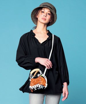 【撥水/UVケア/接触冷感】シャカ楽ストレッチ ブラウス