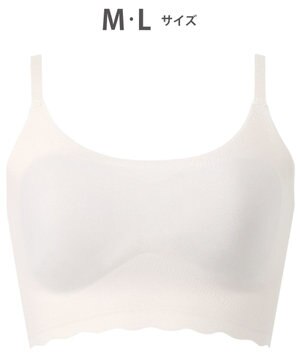  【GOCOCi ゴコチ】 ノンワイヤー ハーフトップ 伸びのよい素材を使用 ムレにくく快適 フラット仕上げ ホックなし ブラトップ レディース CGG220 /ワコール