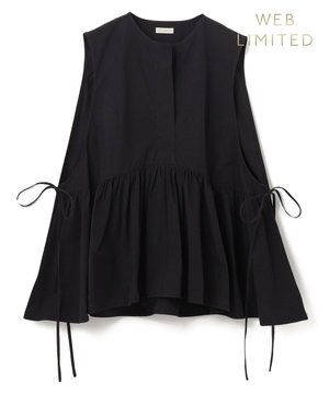  【WEB限定】PROTAGONISTA / ギャザーブラウス