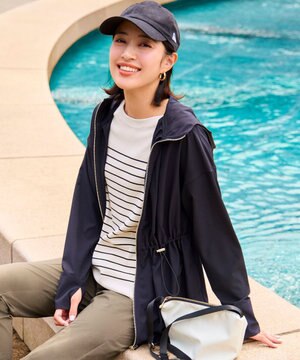  【撥水・UVカット・洗える】ラッシュガードシリーズ パーカー