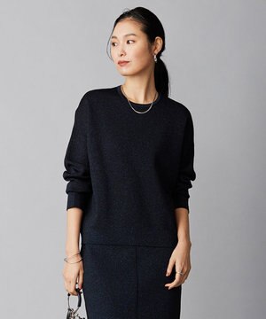  【洗える】 シャイニースムース プルオーバー