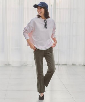  ストレッチコーデュロイ スリムパンツ