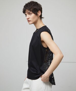 【洗える】PALMIERS / ノースリーブカットソー