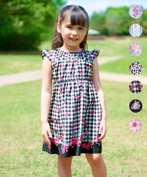  総柄 サマーワンピース