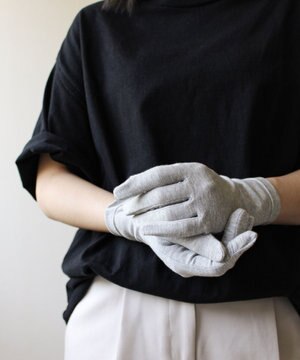  organic - celeste【 抗菌防臭・UVカット・日本製・タッチパネル対応・オーガニックコットン 】