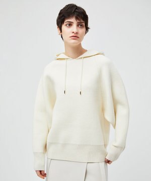  COURCETTE / ウールニットパーカー