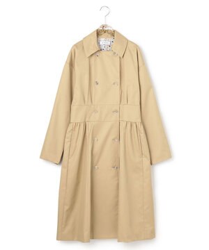 平手友梨奈さん着用【SEDUM】フラワーボタントレンチ コート