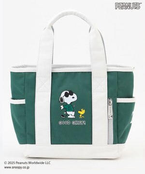  【UNISEX】『PEANUTS』コラボ　保冷機能付きカートバッグ　JOE COOLのクールなイラスト