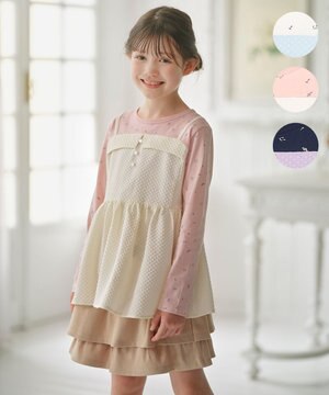  【110-140㎝】メロディ ビスチェトップス