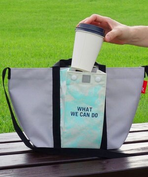  9634【ALLIANCE FOR THE BLUE × ROOTOTE】漁網ナイロン デリ2way-A