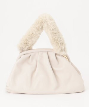 【3WAY】スムースレザー ギャザーバッグ (検索番号:JE29)